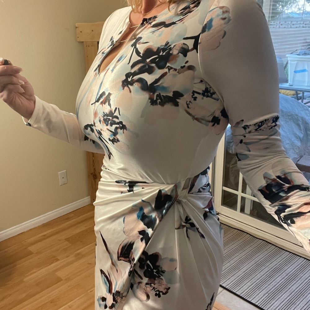 Floral Long Sleeve Dress